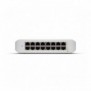 Ubiquiti UniFi Switch Lite 16 PoE, L2, Gigabit Ethernet 101001000, Connexion Ethernet, supportant l'alimentation via ce port , Montage mural