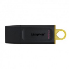Kingston DataTraveler Exodia - Clé USB 3.2, 128 Go, USB Type-A, 3.2 Gen 1 3.1 Gen 1, Casquette, 11 g, Noir, Jaune