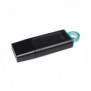 Kingston DataTraveler Exodia - Clé USB 3.2, 64 Go, USB Type-A, 3.2 Gen 1 3.1 Gen 1, Casquette, 11 g, Noir, Turquoise