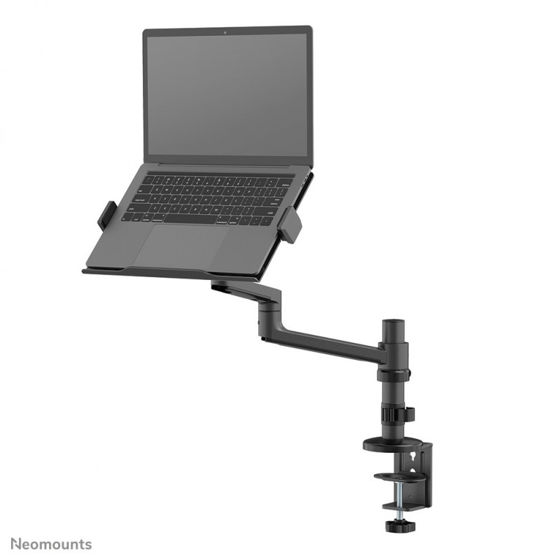 Neomounts DS20-425BL1 Support d'ordinateur portable à fixer 11.6-17.3" - économie d'espace, Bras pour Laptop, Noir, Acier, 29,5 cm 11.6", 43,9 cm 17.3", 5 kg