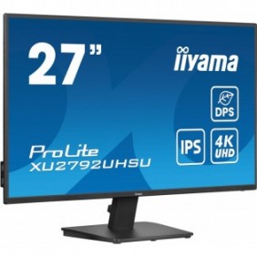 Iiyama ProLite XU2792UHSU-B6, 68,6 cm 27", 3840 x 2160 pixels, 4K Ultra HD, LED, 4 ms, Noir