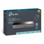 TP-LINK TL-SG1008MP, Non-géré, Gigabit Ethernet 101001000, Connexion Ethernet, supportant l'alimentation via ce port , Grille de montage