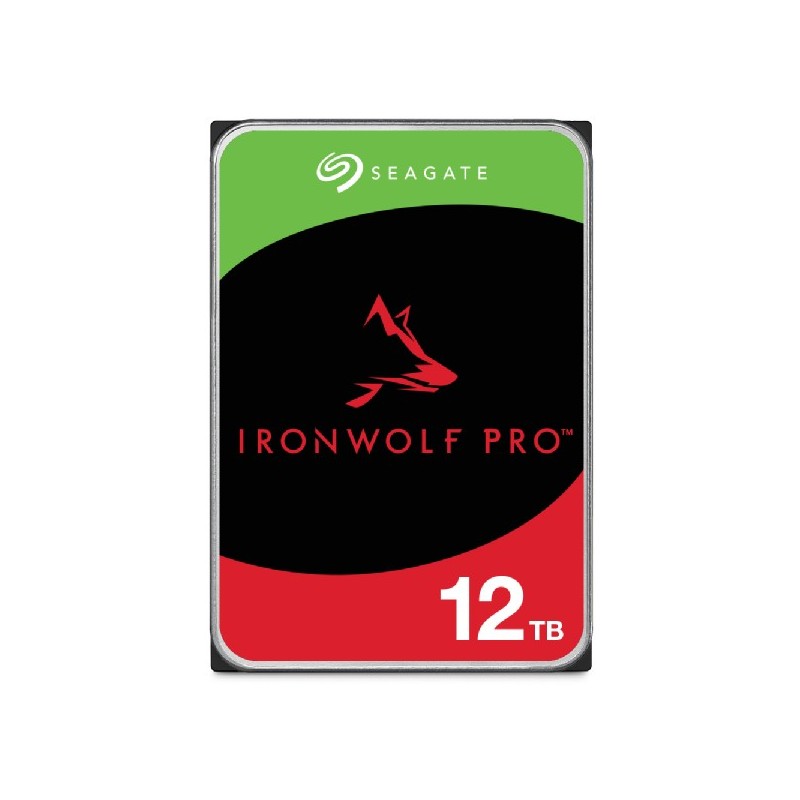 Seagate IronWolf Pro ST12000NT001, 12 To, 7200 trmin, 256 Mo, 3.5", Série ATA III