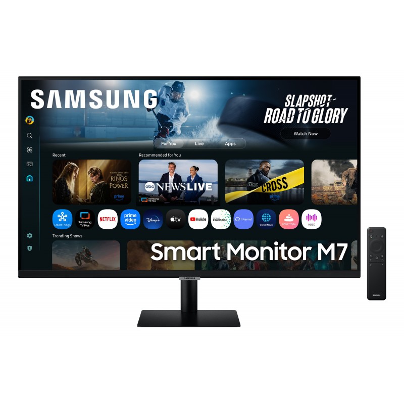 Samsung M70F, 81,3 cm 32", 3840 x 2160 pixels, 4K Ultra HD, LED, 4 ms, Noir