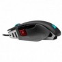 Corsair M65 RGB ULTRA, Droitier, Optique, USB Type-A, 26000 DPI, 1 ms, Noir
