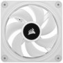 Corsair iCUE LINK QX120 RGB, Ventilateur, 12 cm, 400 trmin, 2400 trmin, Blanc
