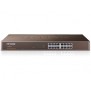 TP-LINK TL-SG1016, Non-géré, Gigabit Ethernet 101001000, Full duplex, Grille de montage, 1U