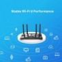 TP-LINK Archer AX10, Wi-Fi 6 802.11ax, Bi-bande 2,4 GHz  5 GHz, EthernetLAN, Noir, Routeur