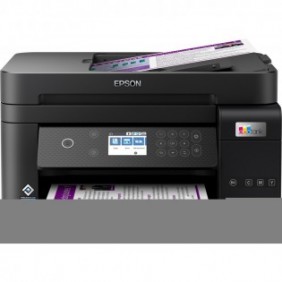 Epson EcoTank ET-3850, Jet d'encre, Impression couleur, 4800 x 1200 DPI, A4, Impression directe, Noir