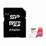 Silicon Power Elite, 128 Go, MicroSDXC, Classe 10, UHS-I, 100 Mos, Class 1