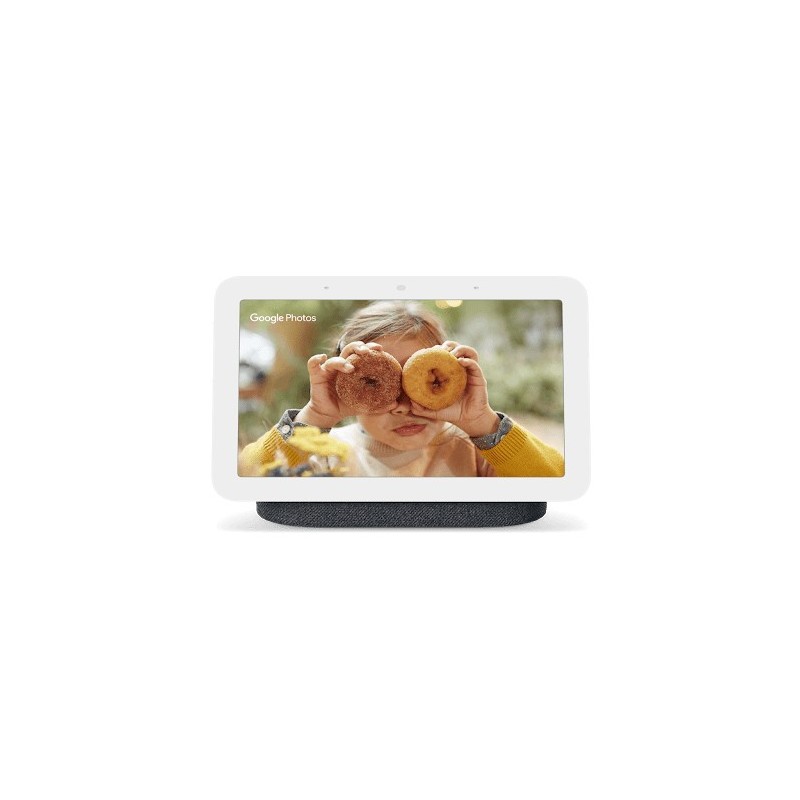 Google Nest Hub Gen 2, Google Assistant, Rectangle, Charbon de bois, Android, iOS, 17,8 cm 7", 1024 x 600 pixels