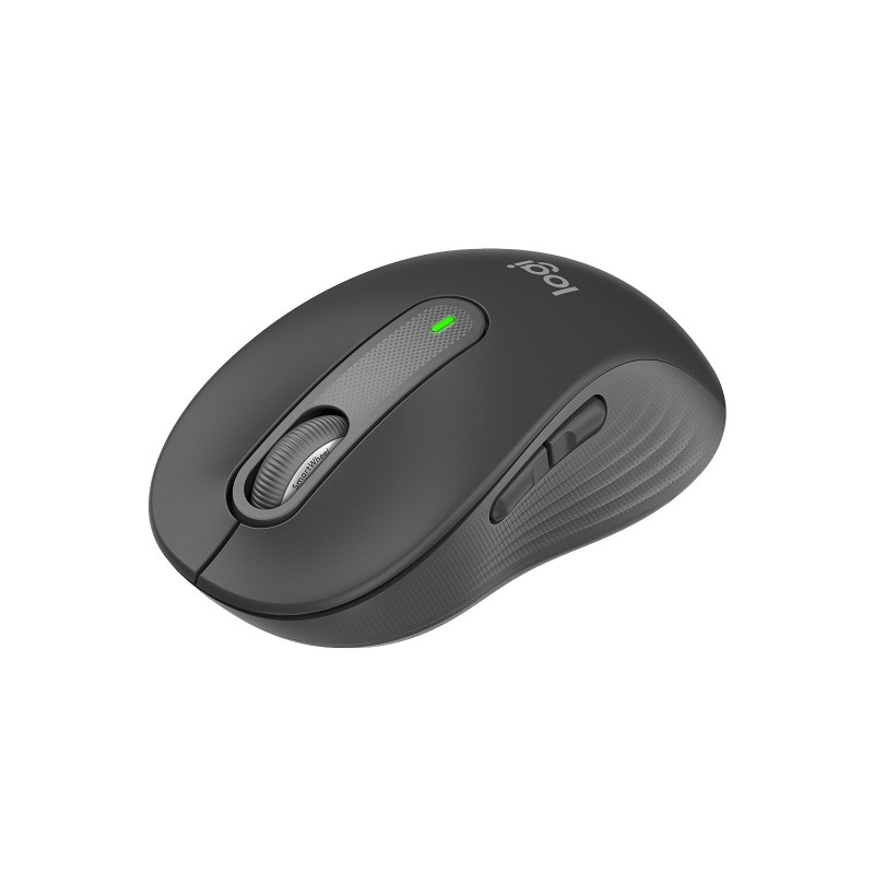 Logitech Signature M650, Droitier, Optique, Bluetooth, 4000 DPI, Graphite