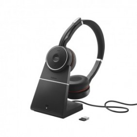 Jabra Evolve 75 SE, Avec fil &sans fil, AppelsMusique, 20 - 20000 Hz, 177 g, Casque, Noir