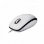 Logitech M100, Ambidextre, Optique, USB Type-A, 1000 DPI, Blanc