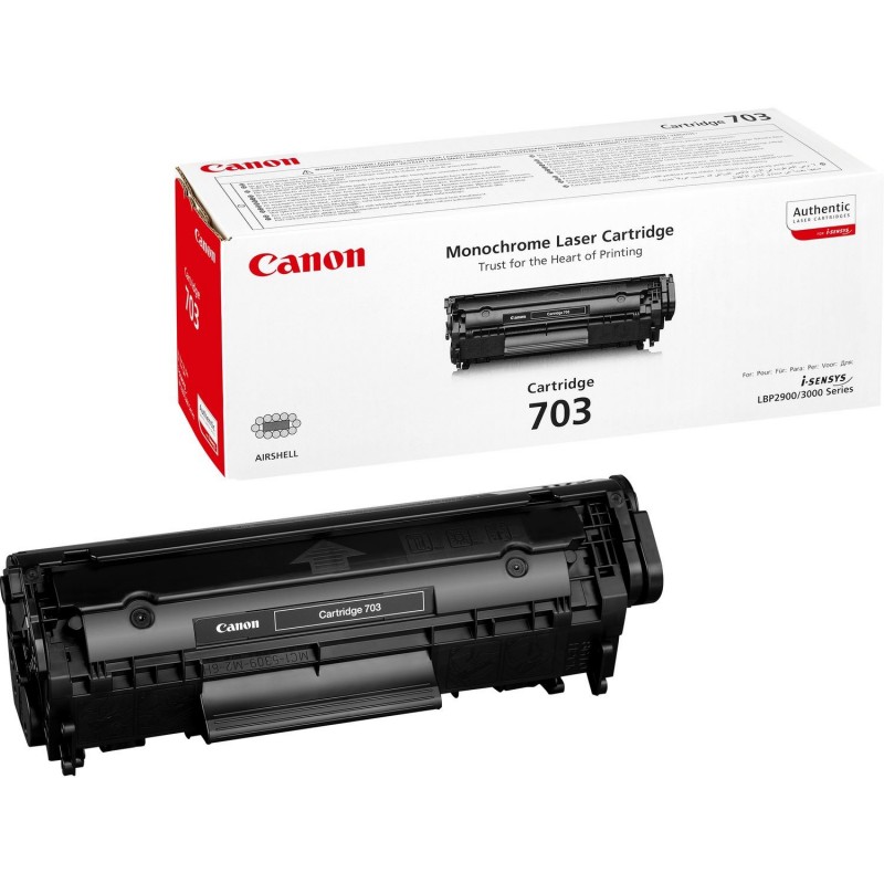 Canon 703, 2000 pages, Noir, 1 pièce