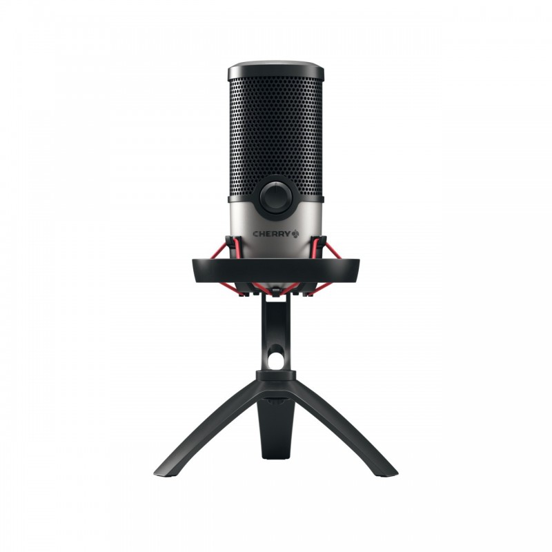 Cherry UM 6.0 ADVANCED, Microphone de table, 24 bit, 96 kHz, 120 dB, Microphone cardioïdeomnidirectionnel, Avec fil