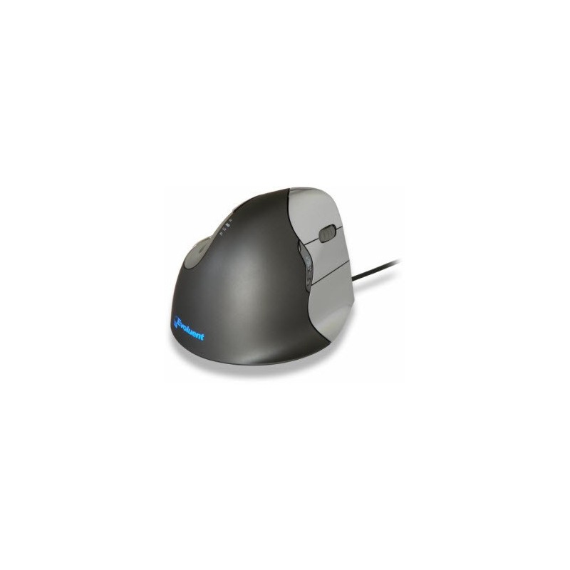 Evoluent VerticalMouse 4, Droitier, Laser, USB Type-A