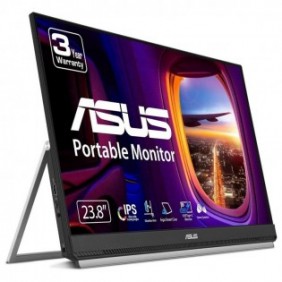 ASUS ZenScreen MB249C, 60,5 cm 23.8", 1920 x 1080 pixels, Full HD, LED, 5 ms, Noir