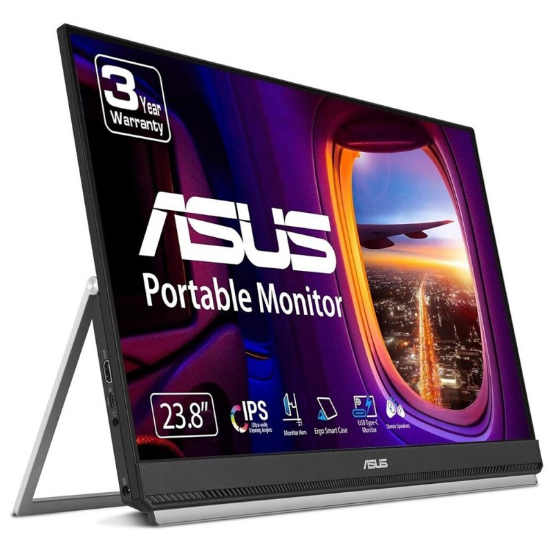 ASUS ZenScreen MB249C, 60,5 cm 23.8", 1920 x 1080 pixels, Full HD, LED, 5 ms, Noir
