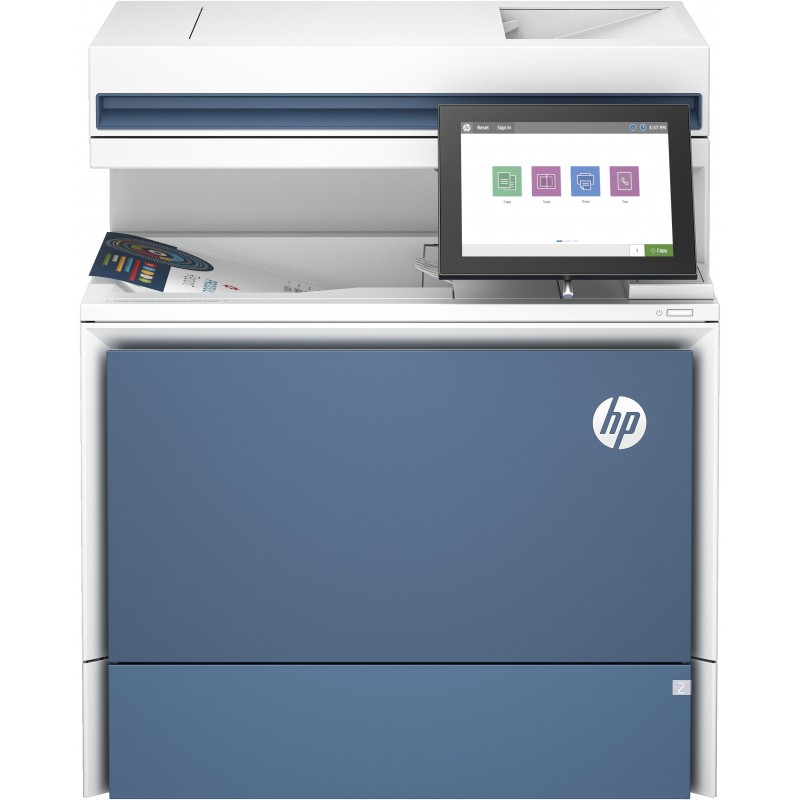 HP LaserJet Imprimante multifonction Color Enterprise 5800dn, Laser, Impression couleur, 1200 x 1200 DPI, A4, Impression directe, Blanc