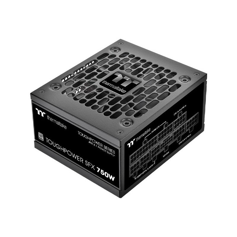 Thermaltake Toughpower SFX Platinum 750W - TT Premium Edition, 750 W, 100 - 240 V, 5060 Hz, 15 - 8 A, Actif, 120 W