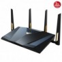 ASUS RT-BE88U, Wi-Fi 7 802.11be, Bi-bande 2,4 GHz  5 GHz, EthernetLAN, Noir, Gris, Routeur