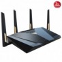 ASUS RT-BE88U, Wi-Fi 7 802.11be, Bi-bande 2,4 GHz  5 GHz, EthernetLAN, Noir, Gris, Routeur