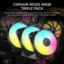 Corsair RS120 ARGB, Ventilateur, 12 cm, 420 trmin, 2100 trmin, 36 dB, 72,8 cfm
