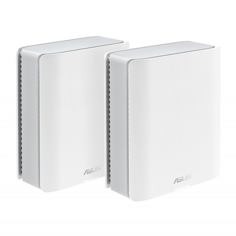 ASUS ZenWiFi BT8 2-pack, Blanc, Interne, Système maillé, Énergie, 548 m², Tri-bande 2,4 GHz  5 GHz  6 GHz