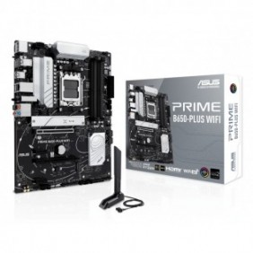 ASUS PRIME B650-PLUS WIFI, AMD, Emplacement AM5, AMD Ryzen 7000 Series, AMD Ryzen 8000 Series, AMD Ryzen 9000 Series, Emplacement AM5, DDR5-SDRAM, 192 Go