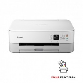 Canon PIXMA TS5351i, Jet d'encre, Impression couleur, 4800 x 1200 DPI, A4, Impression directe, Blanc