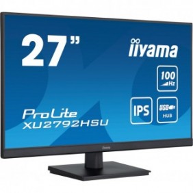 Iiyama ProLite XU2792HSU-B6, 68,6 cm 27", 1920 x 1080 pixels, Full HD, LED, 0,4 ms, Noir