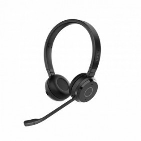 Jabra Evolve 65 TE, Avec fil &sans fil, 20 - 20000 Hz, BureauCentre d'appels, 106,3 g, Casque, Noir