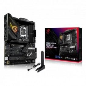 ASUS ROG STRIX Z890-H GAMING WIFI, Intel, LGA 1851 Socket V1, Intel Core Ultra Series 2, LGA 1851, DDR5-SDRAM, 256 Go