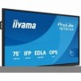 Iiyama TE7513A-B1AG, Écran plat interactif, 190,5 cm 75", 3840 x 2160 pixels, Wifi, 187