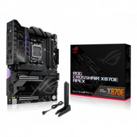 ASUS ROG CROSSHAIR X870E APEX, AMD, Emplacement AM5, AMD Ryzen 7000 Series, AMD Ryzen 8000 Series, AMD Ryzen 9000 Series, Emplacement AM5, DDR5-SDRAM, 128 Go
