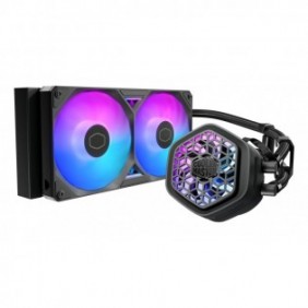 Cooler Master MasterLiquid Atmos II 240 VRM Fan Black, Kit de refroidissement du liquide, 12 cm, 240,35 m³h, Noir