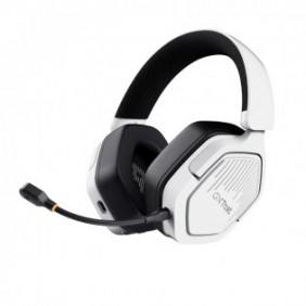 Trust GXT 493W Carus, Avec fil &sans fil, 20 - 20000 Hz, Jouer, 280 g, Casque, Blanc
