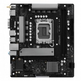 ASRock H810M-X WiFi, Intel, LGA 1851 Socket V1, Intel Core Ultra Series 2, DDR5-SDRAM, 128 Go, DIMM