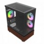 Thermaltake View 170 WS ARGB, Micro Tower, PC, Noir, micro ATX, Mini-ITX, SPCC, Verre trempé, Gaming
