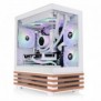 Thermaltake View 170 WS ARGB Snow, Micro Tower, PC, Blanc, micro ATX, Mini-ITX, SPCC, Verre trempé, Gaming