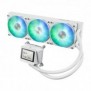 ASUS MAX Gaming LC 360 ARGB LCD White Edition, Refroidisseur de liquide tout-en-un, 12 cm, Blanc