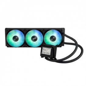 ASUS MAX GAMING LC 360 ARGB LCD, Refroidisseur de liquide tout-en-un, 12 cm, Noir