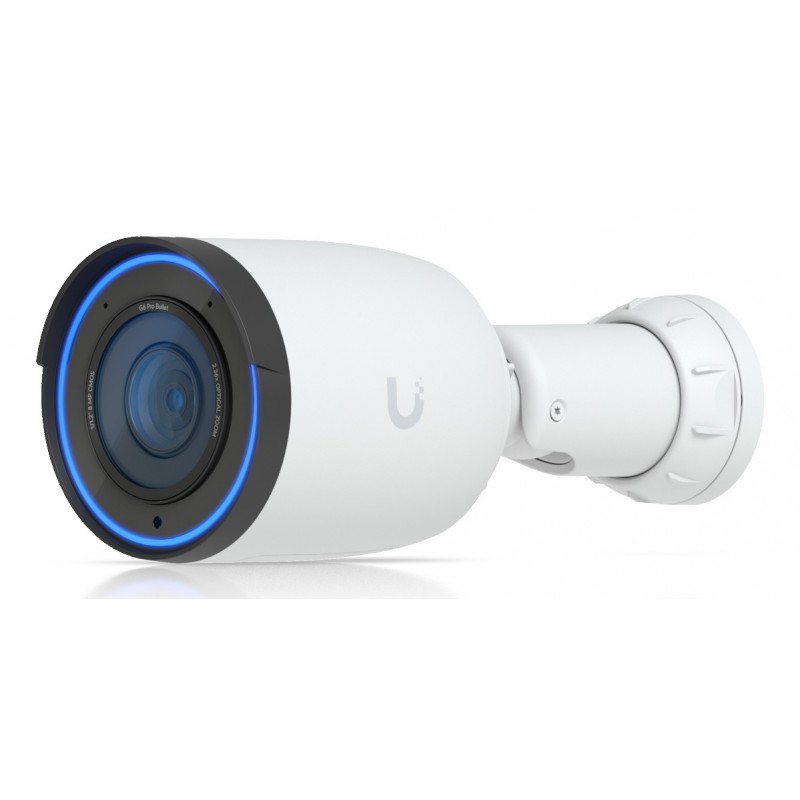 Ubiquiti G6 Pro Bullet, Caméra de sécurité IP, Intérieure et extérieure, Avec fil, ARM Cortex-A53, PlafondMurPoteau, Blanc