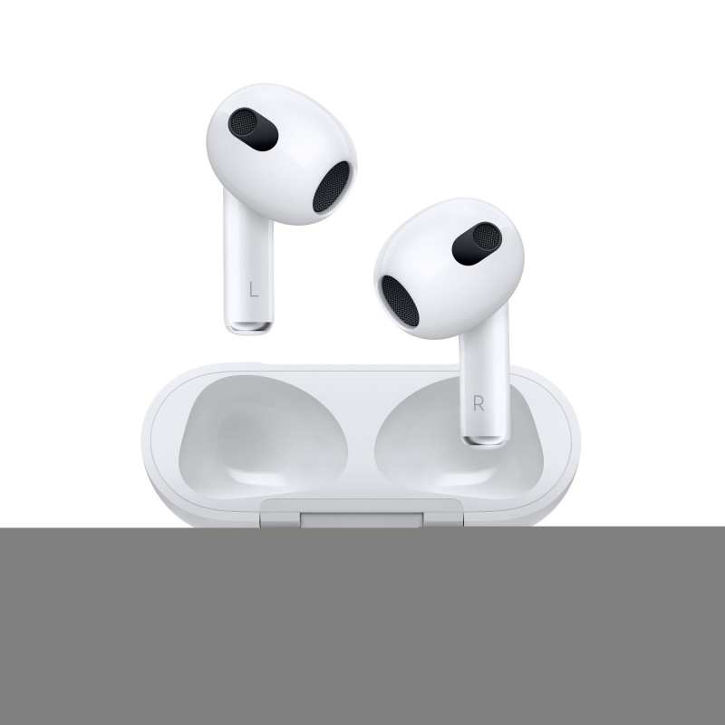 Apple AirPods 3rd generation AirPods, Sans fil, AppelsMusique, 46,47 g, Casque, Blanc