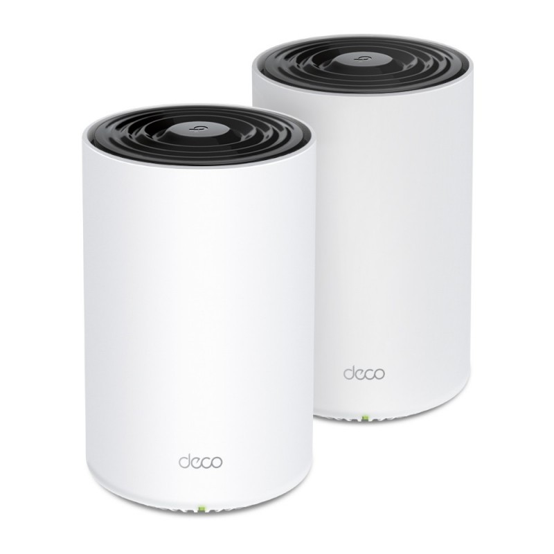 TP-LINK Deco PX502-pack, Blanc, Interne, Système maillé, 420 m², Bi-bande 2,4 GHz  5 GHz, Wi-Fi 6 802.11ax