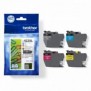 Brother LC422XLVAL - Pack de cartouches d'encre originales pour imprimantes, Noir, Cyan, Magenta, Jaune, 4 pièce, 3000 pages, 1500 pages, Multi pack