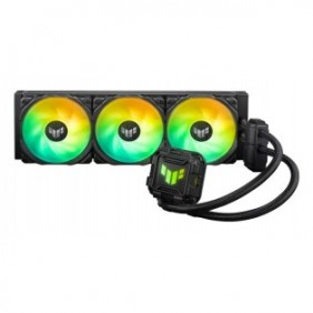 ASUS TUF GAMING LC II 360 ARGB, Kit de refroidissement du liquide, 12 cm, 800 trmin, 2000 trmin, 113,8 m³h, Noir