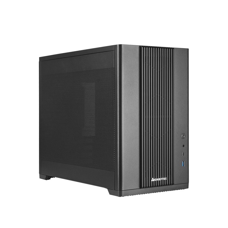 Chieftec BX-10B-M-OP, Mini Tower, PC, Noir, micro ATX, Mini-ITX, Métal, 16,5 cm