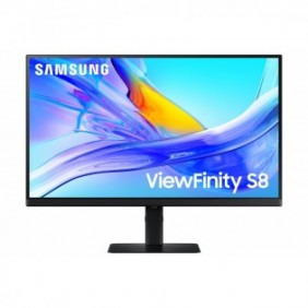 Samsung 27 Inch ViewFinity S8 S80UD UHD 60Hz High-Resolution Monitor, 68,6 cm 27", 3840 x 2160 pixels, 4K Ultra HD, LCD, 5 ms, Noir